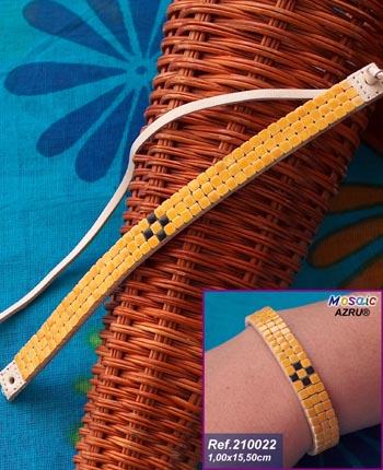 Bracelet 1x15,5cm  lemon