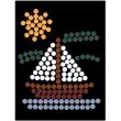 Kreativ-Set, Einfache Mosaik Segelschiff