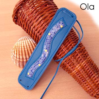 Bracelet Ola 3,5x15cm night blue
