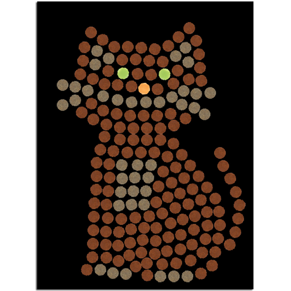 Kreativ-Set, Einfache Mosaik Sprudelndes Ktzchen