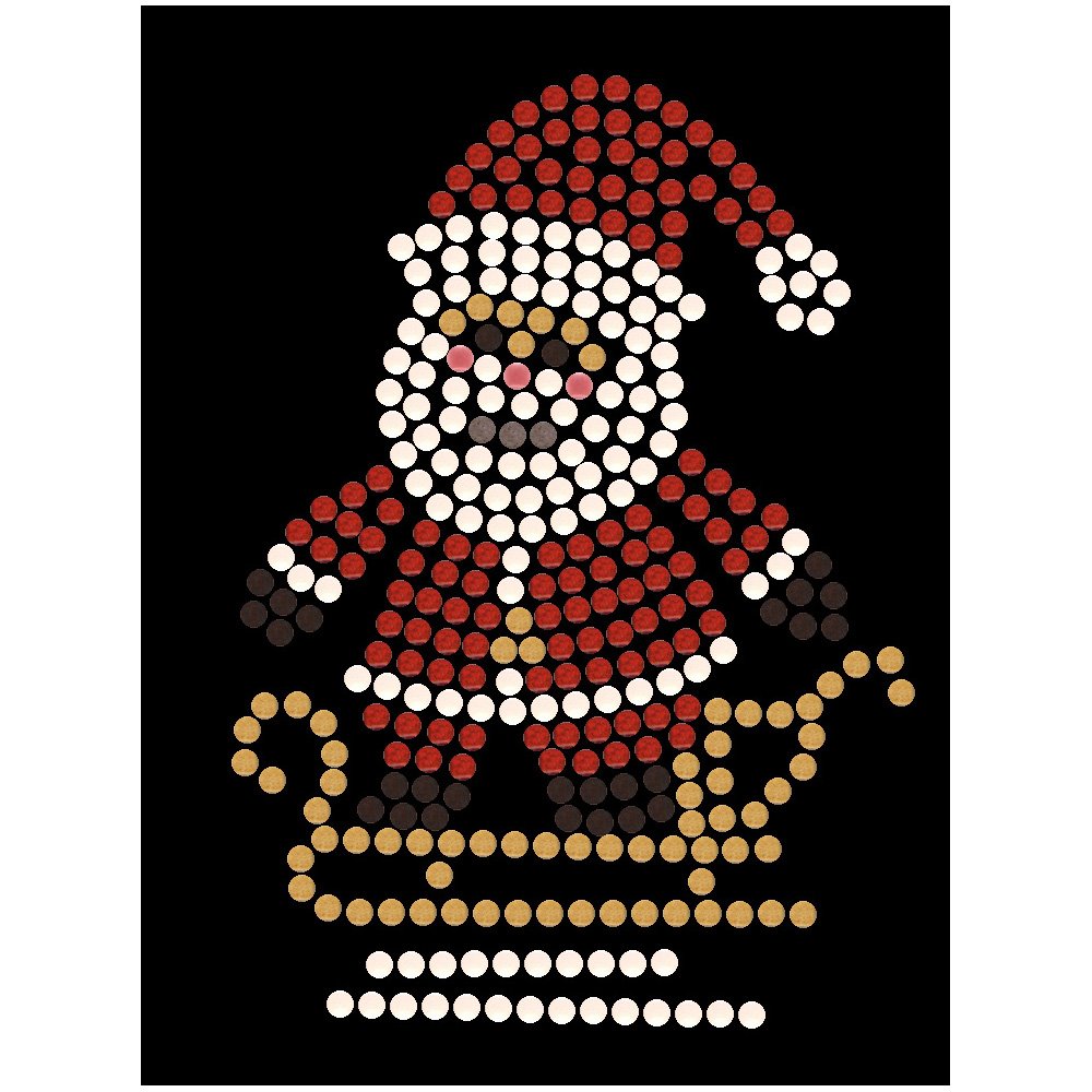 Kreativt kit Enkel mosaik God Jul