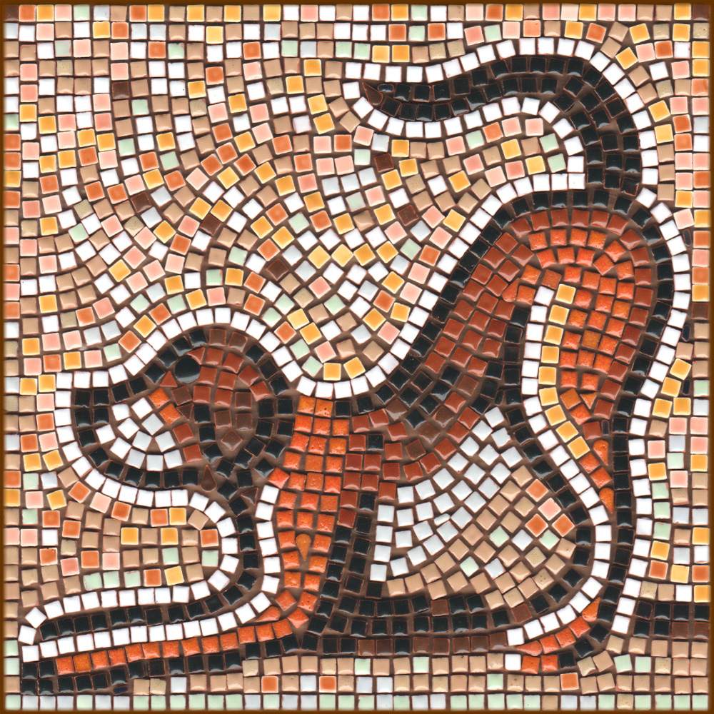 Mosaic kit DIY art 20x20cm Happy doggy