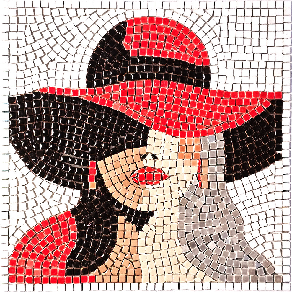 7inch 20cm No Cutting Upgraded Mosaic Art Kit Fiona